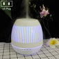 400ml Hollow-out LED Humidifier Wood Grain Air Purifier Aromatherapy Machine with Colorful LED Light, EU Plug, UK Plug, US Plug