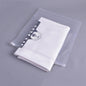100 PCS Lot Storage Bag PE Zipper Lock Portable Travel Pouch Home Storage Organizati Pocket Clothes Storage, 27 x 35cm