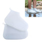 Silicone Non-slip Thickened Wear-resistant Waterproof Shoe Boots Cover, S, L