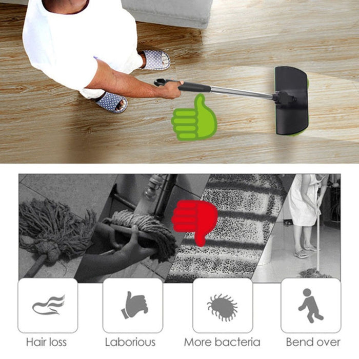 Waxing Electric Rechargeable Wireless Electric Mopping Machine Rotary Drag Handle Push Type Cleaning Machine