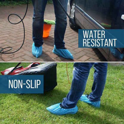 100 PCS Disposable Household T-shaped Shoe Cover, Shoe Cover