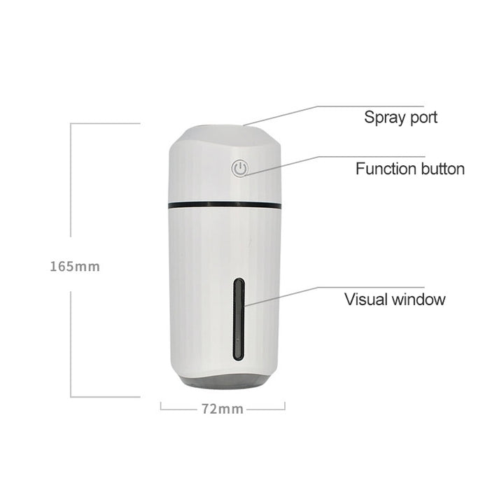 Large Capacity 320ml LED Automatic Humidifier Sprayer, Battery Version