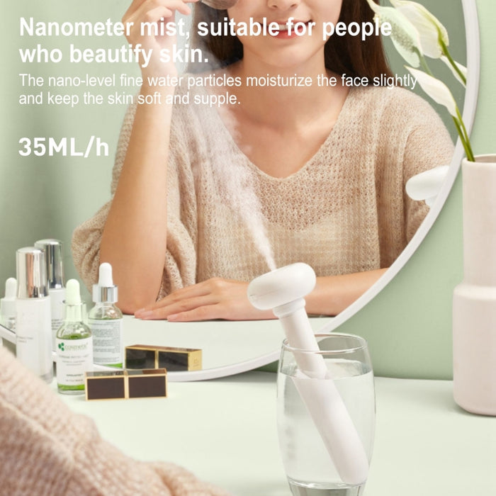 Original Xiaomi JISULIFE Portable Desktop USB Mini Silent Doughnut Humidifier,Upgraded Version