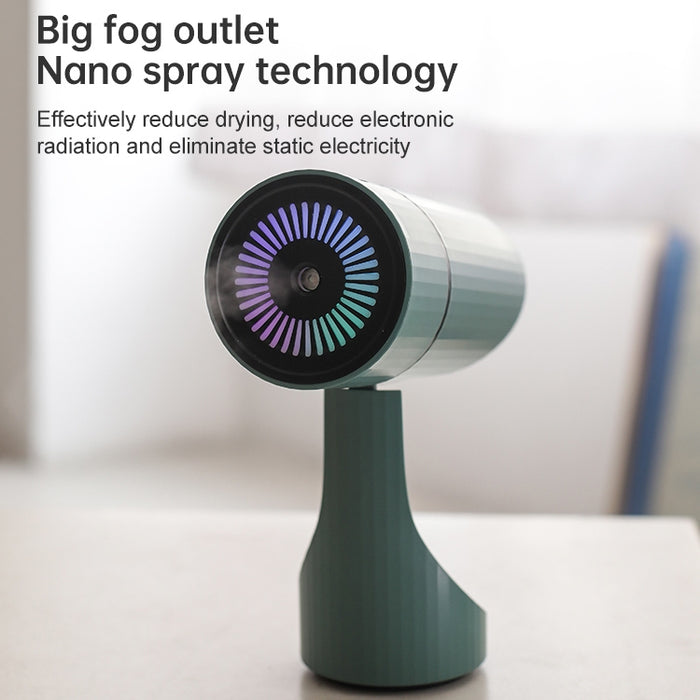 D20 260ML Jianie Heavy Fog Air Humidifier Colorful Night Light Nano Mist Sprayer Air Purifier