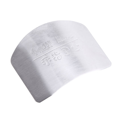 Creative Kitchen Necessary Food Vegetable Cutting Stainless Steel Hand Finger Guard Protector, Cutting Finger Protector