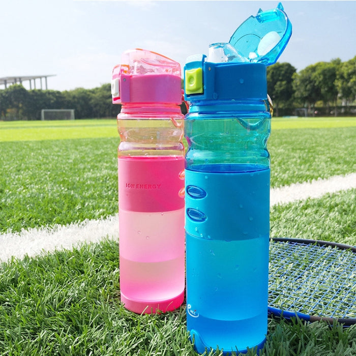 600ml Professional Frosted Plastic Water Bottle For Outdoor Sports With Lifting Yoke