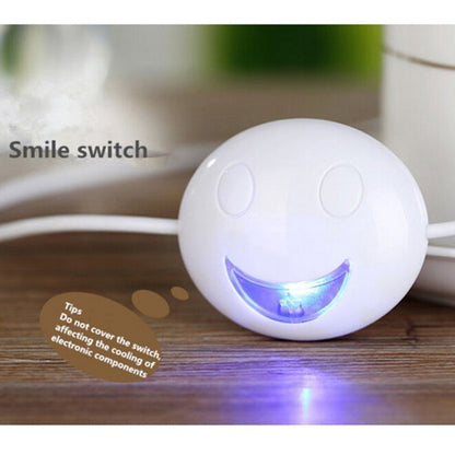 400ML Colorful Light Portable Bulb Shape Aromatherapy Air Purifier Humidifier for Home / Office / Car