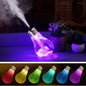 400ML Colorful Light Portable Bulb Shape Aromatherapy Air Purifier Humidifier for Home / Office / Car