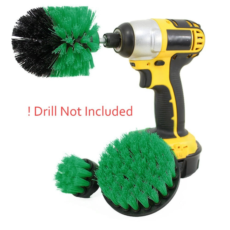 3 PCS Bathroom Kitchen Cleaning Brushes Kit for Electric Drill