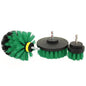 3 PCS Bathroom Kitchen Cleaning Brushes Kit for Electric Drill, 3 in 1 (Green), 3 in 1 (Blue), 3 in 1 (Red), 3 in 1 (Yellow)