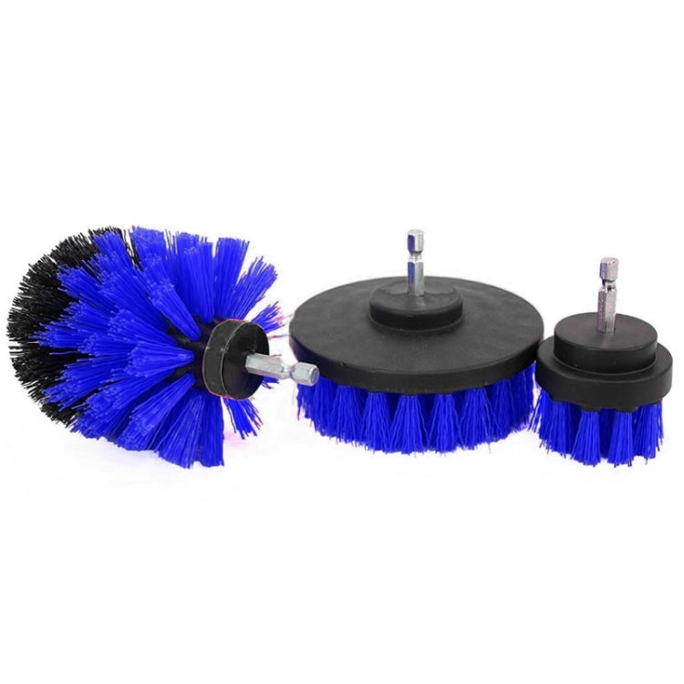 3 PCS Bathroom Kitchen Cleaning Brushes Kit for Electric Drill