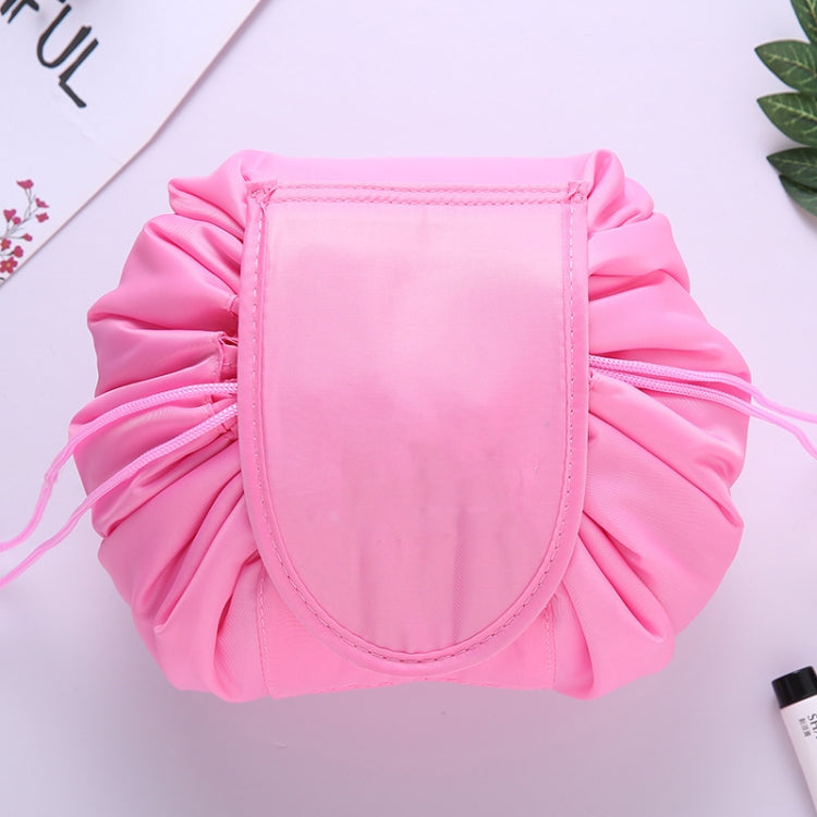 Travel Large Volume Drawstring Bag Cosmetic Sundries Storage Bag, Navy Blue, Red, Black, Pink, Light Grey, Light Pink, Mint Green