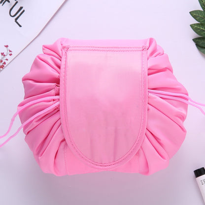 Travel Large Volume Drawstring Bag Cosmetic Sundries Storage Bag, Navy Blue, Red, Black, Pink, Light Grey, Light Pink, Mint Green