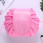 Travel Large Volume Drawstring Bag Cosmetic Sundries Storage Bag, Navy Blue, Red, Black, Pink, Light Grey, Light Pink, Mint Green