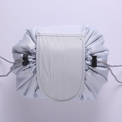 Travel Large Volume Drawstring Bag Cosmetic Sundries Storage Bag, Navy Blue, Red, Black, Pink, Light Grey, Light Pink, Mint Green