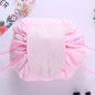 Travel Large Volume Drawstring Bag Cosmetic Sundries Storage Bag, Navy Blue, Red, Black, Pink, Light Grey, Light Pink, Mint Green