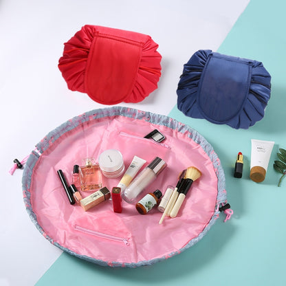 Travel Large Volume Drawstring Bag Cosmetic Sundries Storage Bag, Navy Blue, Red, Black, Pink, Light Grey, Light Pink, Mint Green