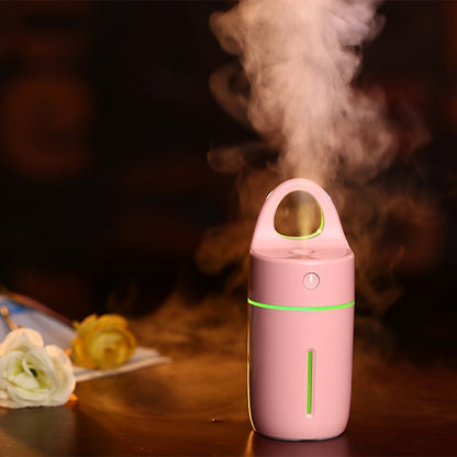 1.5W - 2W 175ml Mini Portable USB Negative Ions Humidifier Beauty and Water Supplement Instrument with Colorful LED Light