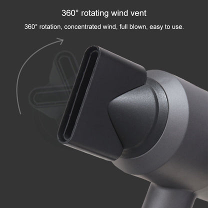 High-power Anionic Cold Hot Air Constant Temperature Hair Dryer, EU Plug, EU Plug (Red + Grey) +3