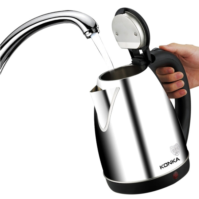 KONKA KEK-15DG1830 Portable Stainless Steel Electric Kettle, Capacity : 1.8L, EU Plug