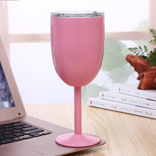 New Fashion Stainless Steel Vacuum Cup Red Wine Cocktail Goblet Creative Gift