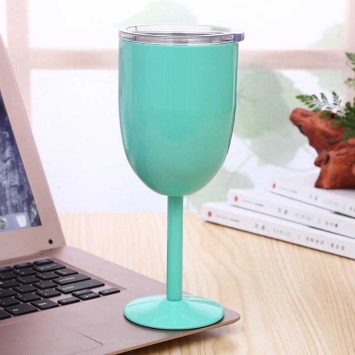 New Fashion Stainless Steel Vacuum Cup Red Wine Cocktail Goblet Creative Gift