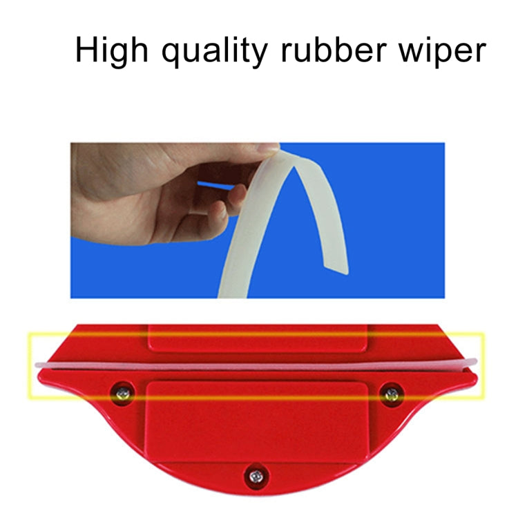 Useful Double Side Glass Wiper Cleaning Brushes Window Cleaner, Applicative Range: 5-12mm Glass