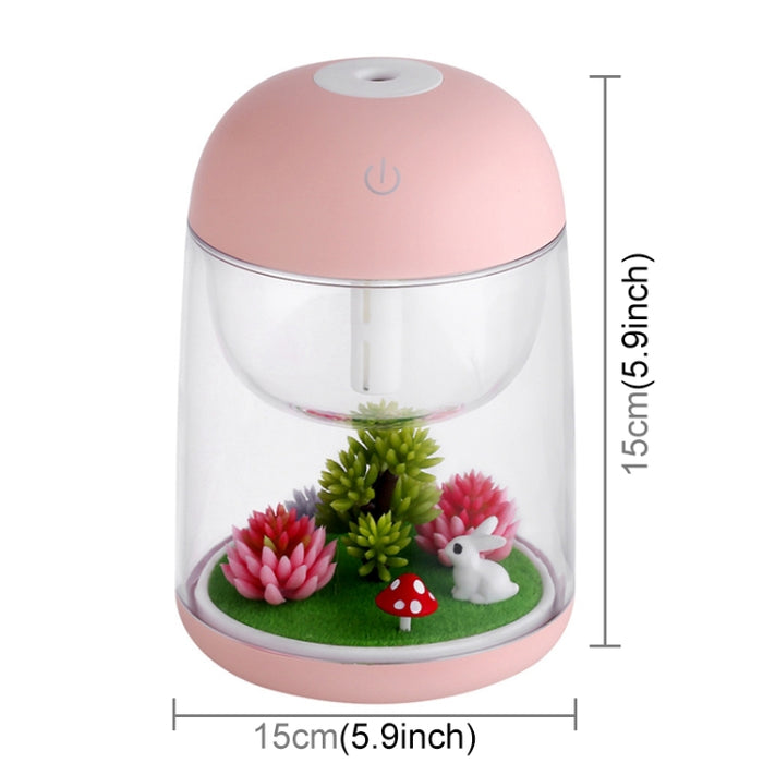 Imycoo WT602 2W Portable Mini Micro Landscape Design USB Charge Aromatherapy Air Humidifier with LED Colorful Light, Water Tank Capacity: 180ml, DC 5V