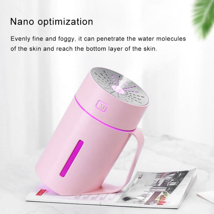 ML-S2 Water Cup Shape Intelligent Mute LED Night Light Atomized Humidifier Air humidification Machine