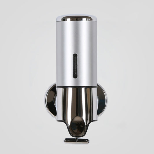 Hotel Shower Manual Dispenser Wall Mounted Washing Liquid Shampoo Soap Bottle, Capacity: 500ml, 500ml/Silver, 500ml/White, 500ml/Dark Red, 500ml/Green, 500ml/Gold, 500ml/Blue, 500ml/Purple