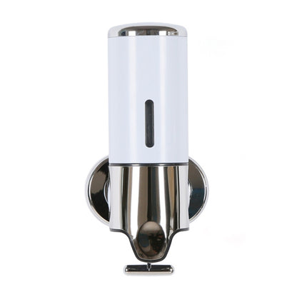 Hotel Shower Manual Dispenser Wall Mounted Washing Liquid Shampoo Soap Bottle, Capacity: 500ml, 500ml/Gold, 500ml/Blue, 500ml/Purple, 500ml/Silver, 500ml/White, 500ml/Dark Red, 500ml/Green