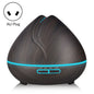 Peach Shape Wood Grain Remote Control Ultrasonic Humidifier Aromatherapy Machine Automatic Alcohol Sprayer with LED Lights, Capacity: 400mL, AU Plug (Light Wood Color), Diamond Dark Wood Color, Diamond Light Wood Color, Peach Shape Dark Wood Color     ...
