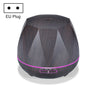 Peach Shape Wood Grain Remote Control Ultrasonic Humidifier Aromatherapy Machine Automatic Alcohol Sprayer with LED Lights, Capacity: 400mL, EU Plug (Dark Wood Color), Diamond Dark Wood Color, Diamond Light Wood Color, Peach Shape Dark Wood Color