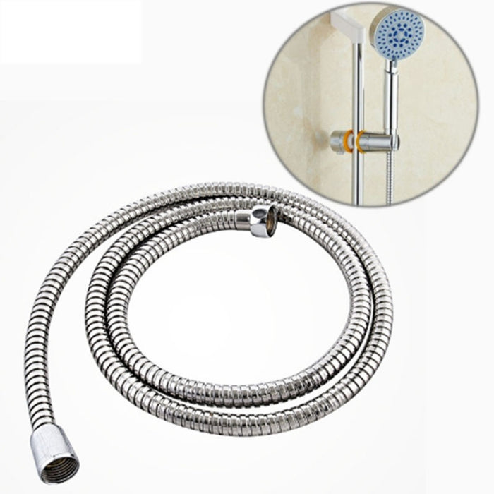 3m Flexible Stainless Steel Showerhead Hose Pipe Double Interlock Copper Interface Anti Burst Bath Water Pipe