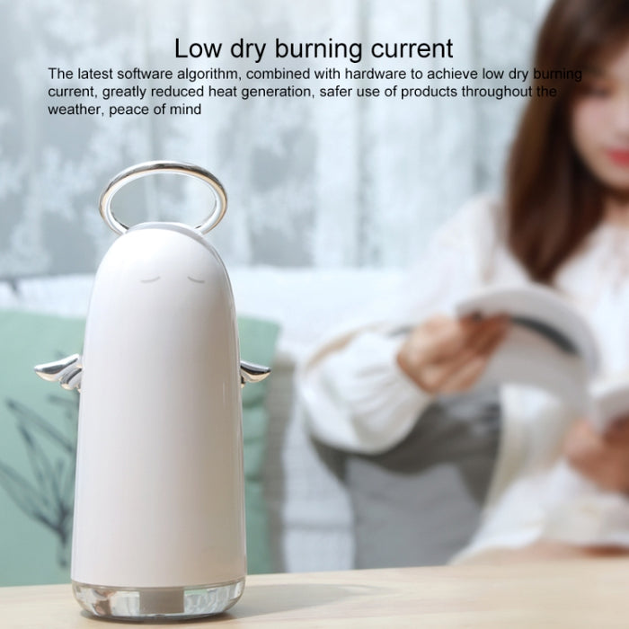 TSHM0 Mini Angel Atomizing Humidifier with Colorful Night Lights, Water Tank Capacity: 230mL