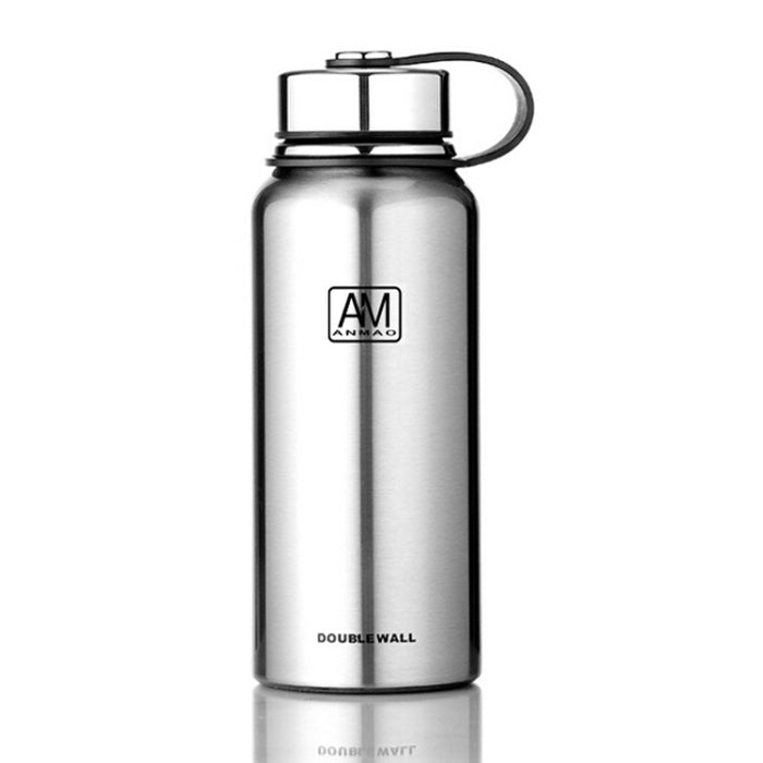 610ml Outdoor Vacuum Stainless Steel Heat Insulation Cup Portable Large Capacity Sports Bottle