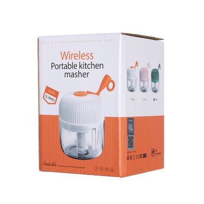 REMAX SL-BM03 Rechew Series Wireless Electric Garlic Stirrer Cordless Portable Food Processor, SL-BM03