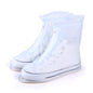 Fashion PVC Non-slip Waterproof Thick-soled Shoe Cover Size: XL, Size: XL