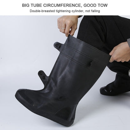 High Tube Rainproof Snowproof Adult Shoe Cover Size: XL, Size: XL
