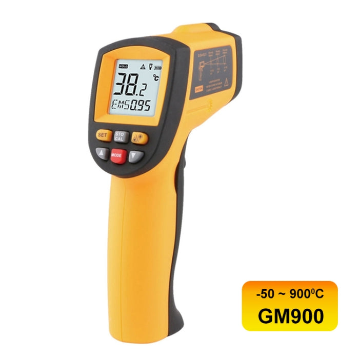 Infrared Thermometer, Temperature Range: -50 - 900 Degrees Celsius