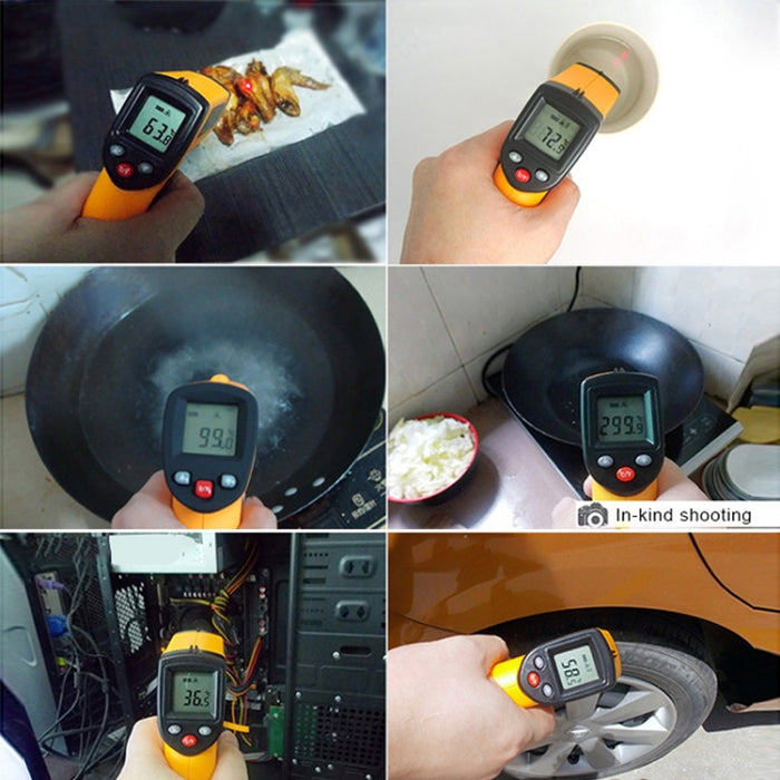 Infrared Thermometer, Temperature Range: 200 - 1650 Degrees Celsius