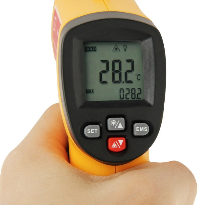 BENETECH GM300E Digital Laser Point Infrared Thermometer, Temperature Range: -50-420 Celsius Degree