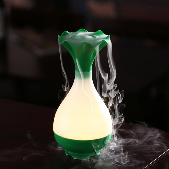 5V 4W USB Vase Aroma Diffuser Air Purifier Humidifier with LED Light for Office / Home Room