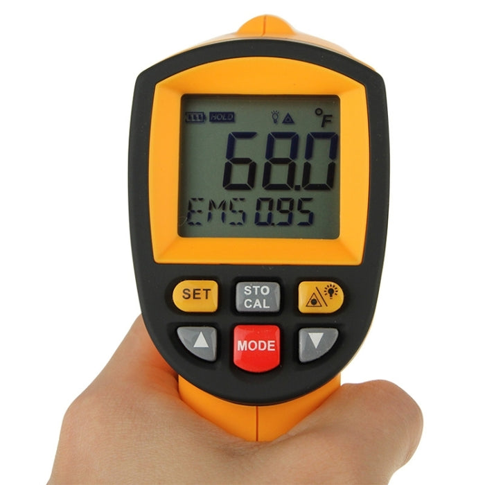 BENETECH GM1651 USB Digital Display Temperature Gun Handheld Infrared IR Thermometer, Measure Range: -30~1650C