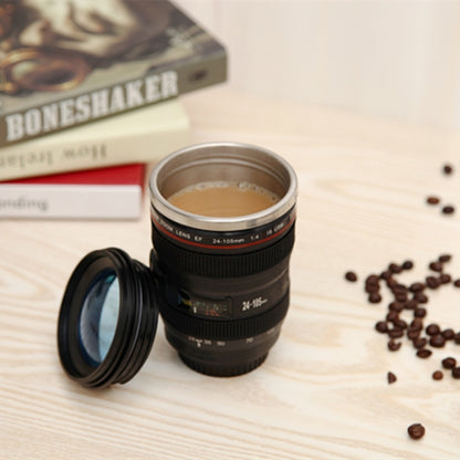 400ML Camera Lens Cup Mug Caniam EF 24-105mm F4 Filter Cup for Coffee Milk Water as Gift