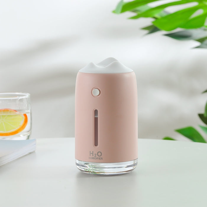 Snow Mountain Simple Mini Home Silent Bedroom Student Dormitory Office Portable USB Wireless Persistent Air Humidifier