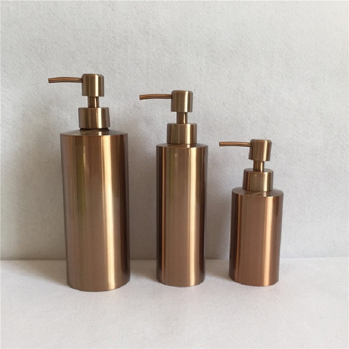 Stainless Steel Hand Soap Bottle Countertop Soap Dispenser