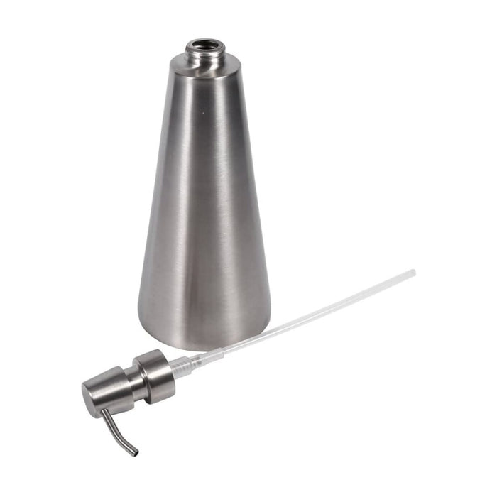 800ml Stainless Steel Soap Dispenser Cone Hand Sanitizer Bottle