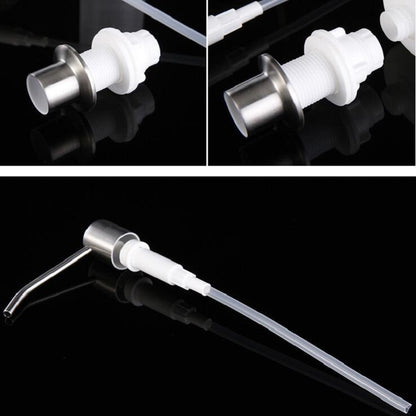 Stainless Steel Sink Soap Dispenser Sishwashing Liquid Hand Soap Bottle, Sink Soap Dispenser Bottle