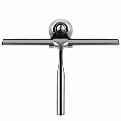 Glass Window Squeegee Cleaner Shower Bathroom Mirror Rubber Wiper With Suction Hook Water Vapor Removal, Glass Window Squeegee Cleaner